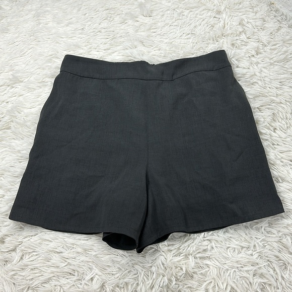 Lululemon Flat-Front Relaxed Short 4" Graphite Grey